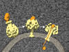 Bacteria with vuvuzelas