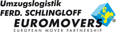 Logo Umzugslogistik Ferd. Schlingloff Euromovers