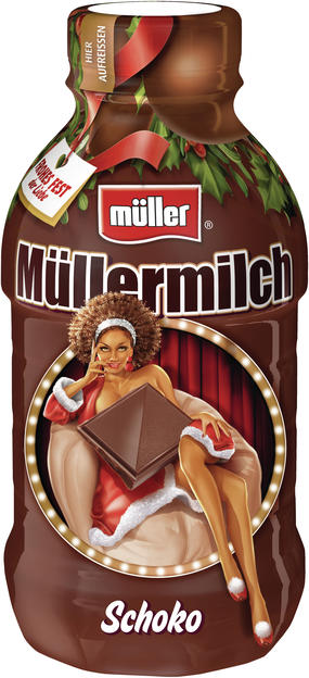 Muller Milch Weihnachtsedition Sorgt Fur Schlagzeilen Stellungnahme Von Muller Milch Zu Den Sexismus Vorwurfen Der Pinup Edition