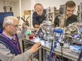 Making high-temperature superconductivity disappear to understand its origin