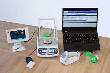 iControl is a smart solution for simple and fast bidirectional connection of simple laboratory instruments such as scales or pH meters to the LIMS