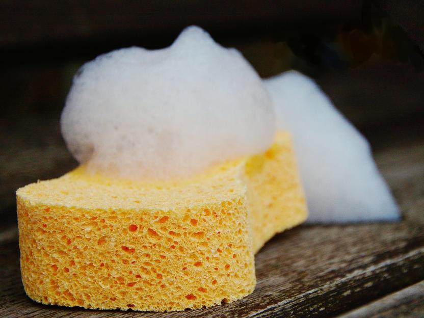 how long to microwave kitchen sponge