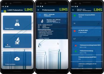 Using the SamplingApp, measured values can be conveniently recorded offline on site and then transferred to the laboratory software