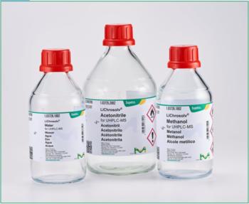 LC-MS/UHPLC-MS & LC-MS Solvents and additives – To ensure optimal system performance and lowest detection limits.