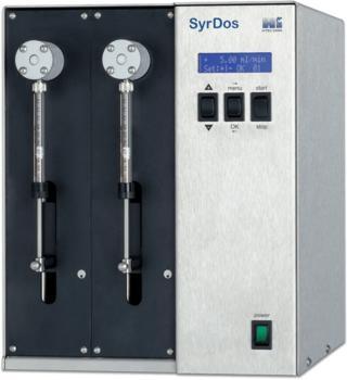 Spritzenpumpe SyrDos™ 2 XLP mit 3-Wege-PTFE-Ventil
