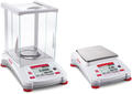 OHAUS precision balances offer a wide range of models from mg balances with a draft shield to more robust balances with large pans for bigger samples.