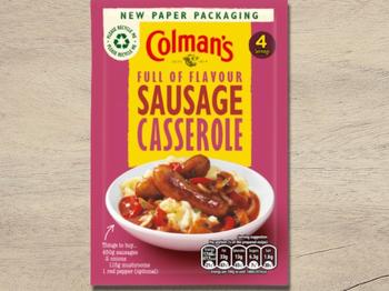 Mondi und Unilever servieren aluminiumfreie Verpackung auf Papierbasis für Colman's Meal Makers
