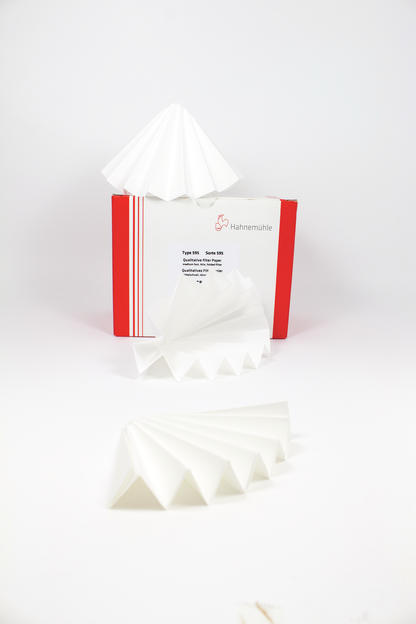 100 Blätter qualitatives Filterpapier Labor Filter Papier Chemie Verwendung 