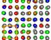 Atomic displacements in High-Entropy Alloys examined