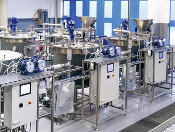 Bioreaktoranalge BTP 1000 - Technikumsanlage