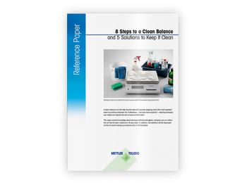 Reference paper: 8 steps to a clean balance and 5 solutions to keep it clean