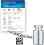 Secure Traceability in Balance Testing with Verified Weight Identification
