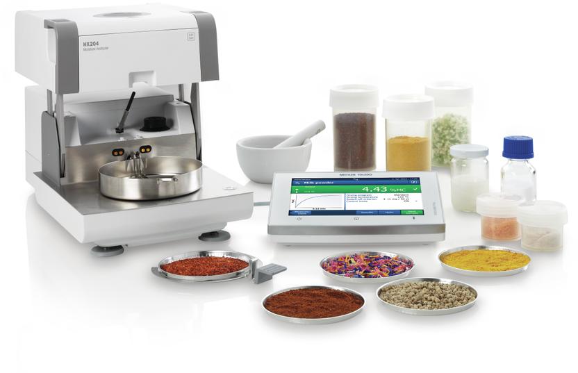 Leistungsstarke Halogentrockner für eine schnelle und präzise