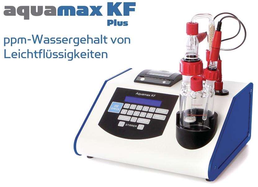 Wassergehalt von 1 ppm bis 100 in Flüssigkeiten, Feststoffen und Gasen sicher und genau bestimmen