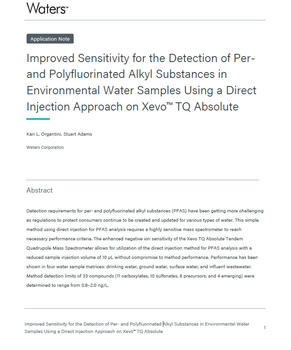 Nachweis Von Per- Und Polyfluorierten Alkylsubstanzen (PFAS) In ...