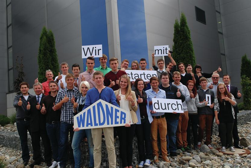Ausbildungsstart bei WALDNER
